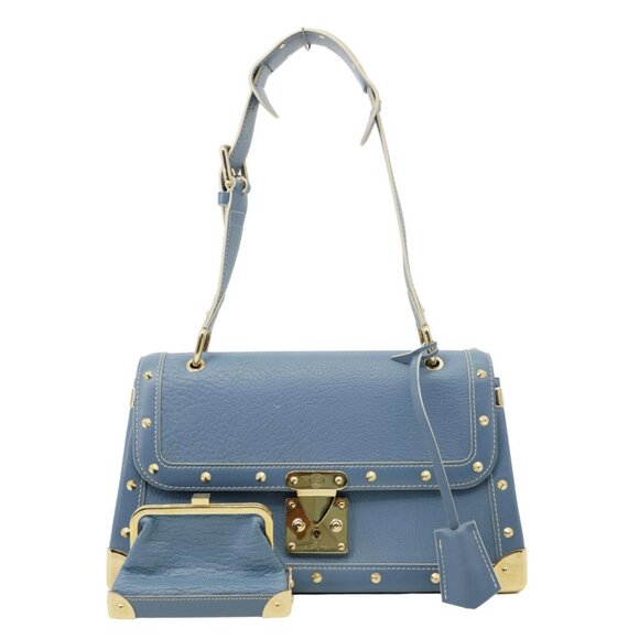 Louis Vuitton  Suhali Le Talentueux Leather Shoulder Bag Blue - Picture 1 of 10